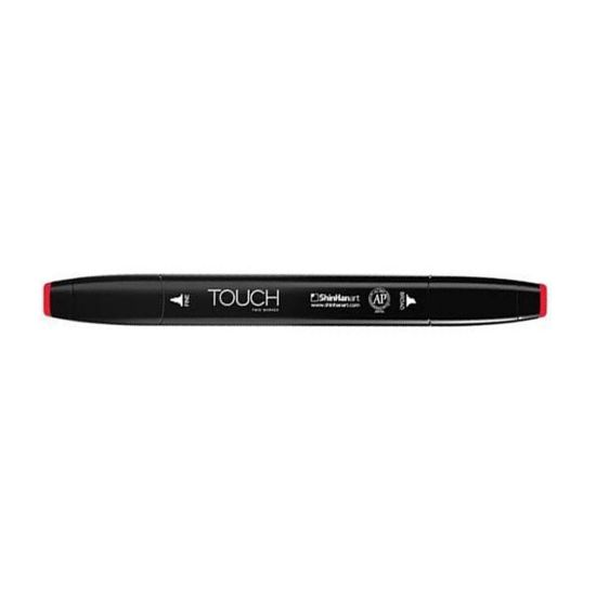 صورة قلم تحديد Touch Twin R11 قرمزي غامق