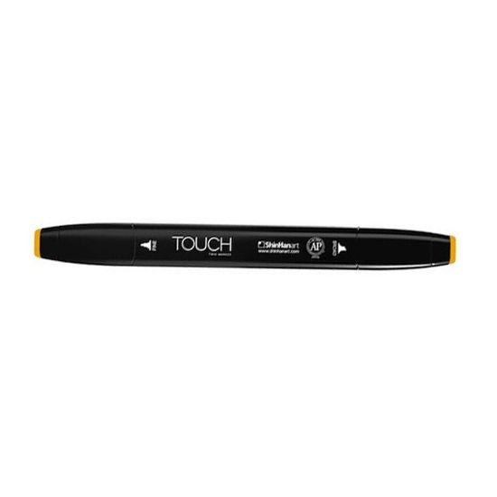 صورة قلم تحديد Touch Twin YR31 أصفر غامق