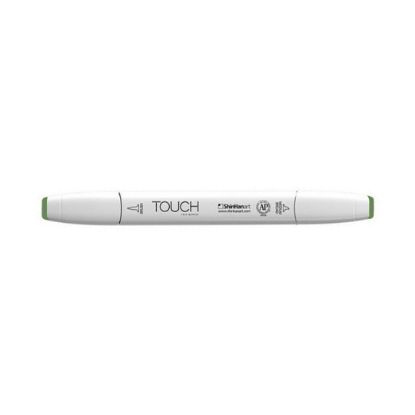 صورة قلم تحديد بفرشاة Touch Twin CG43 زيتي غامق أخضر