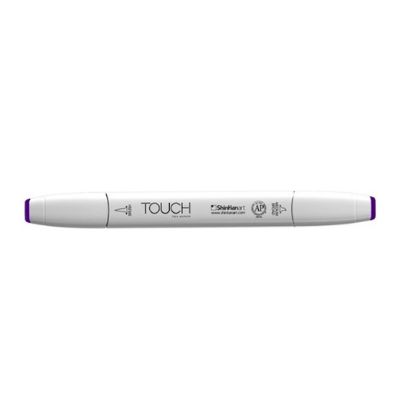 صورة قلم تحديد بفرشاة Touch Twin P81 Deep Violet