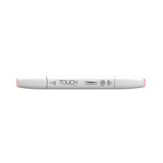 صورة قلم تحديد بفرشاة Touch Twin PB196 Pale Pink Light