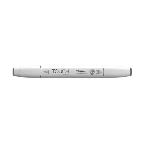صورة قلم تحديد بفرشاة Touch Twin WG6 Warm Grey