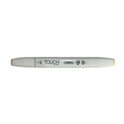 صورة قلم تحديد بفرشاة Touch Twin Y26 Pastel Peach