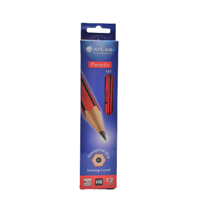 صورة اطلس-  باكيت 12 قلم رصاص ازرق  - AS-PW-157-E