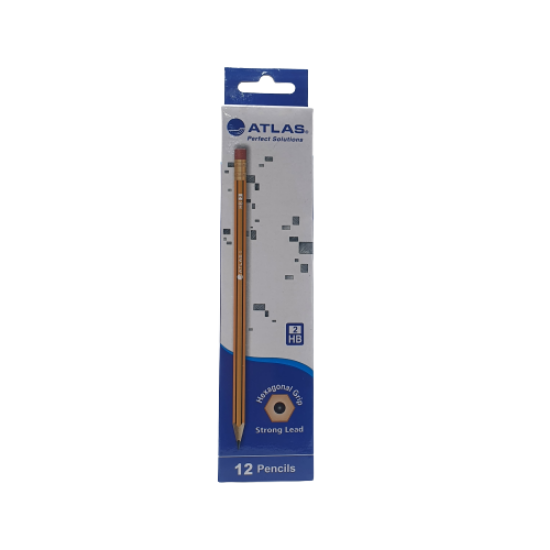 صورة اطلس -  باكيت 12 قلم رصاص ازرق  - AS-PW-155-E