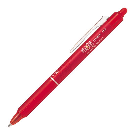 صورة قلم بايلوت قابل للمسح أحمر  